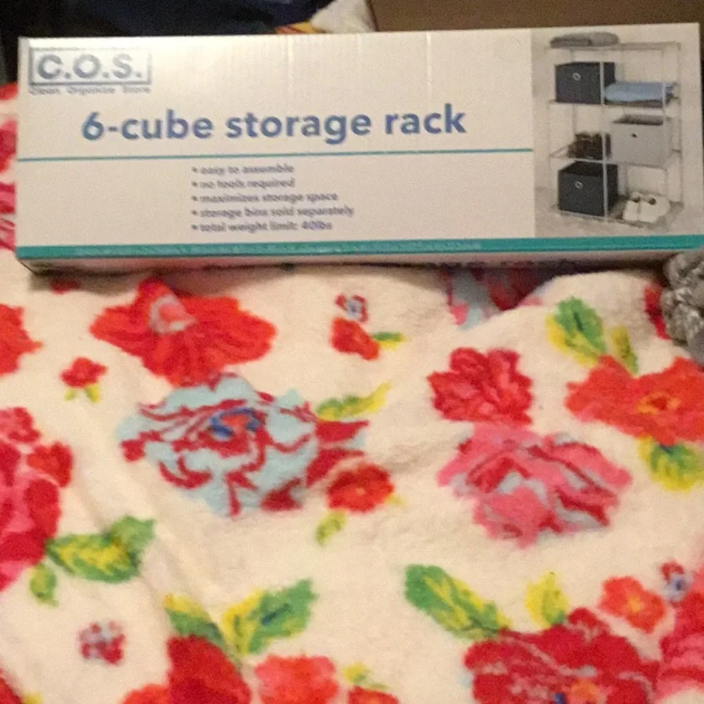 New 6 Cube Storage Rack - Picture 1 of 5